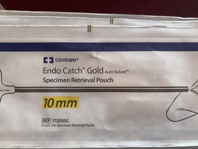 Endo Catch Bag for Veterinary Surgery