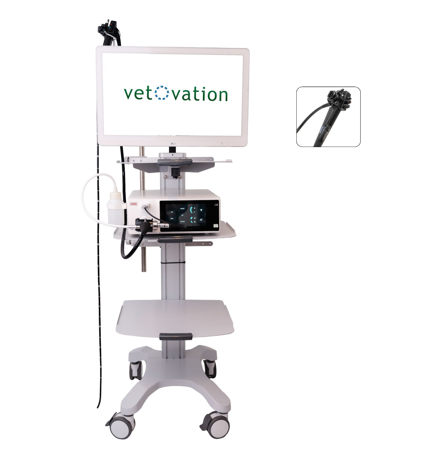 Flexible Gastroscope System-Includes Monitor + Tower