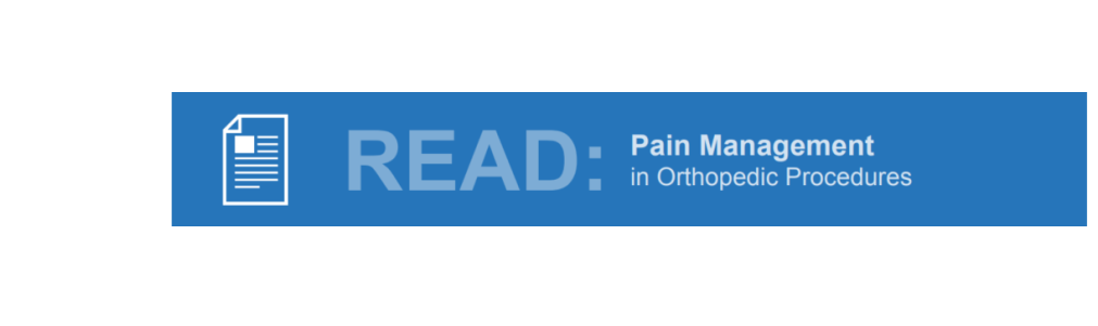 Pain Management in Orthopedic Surgery Article