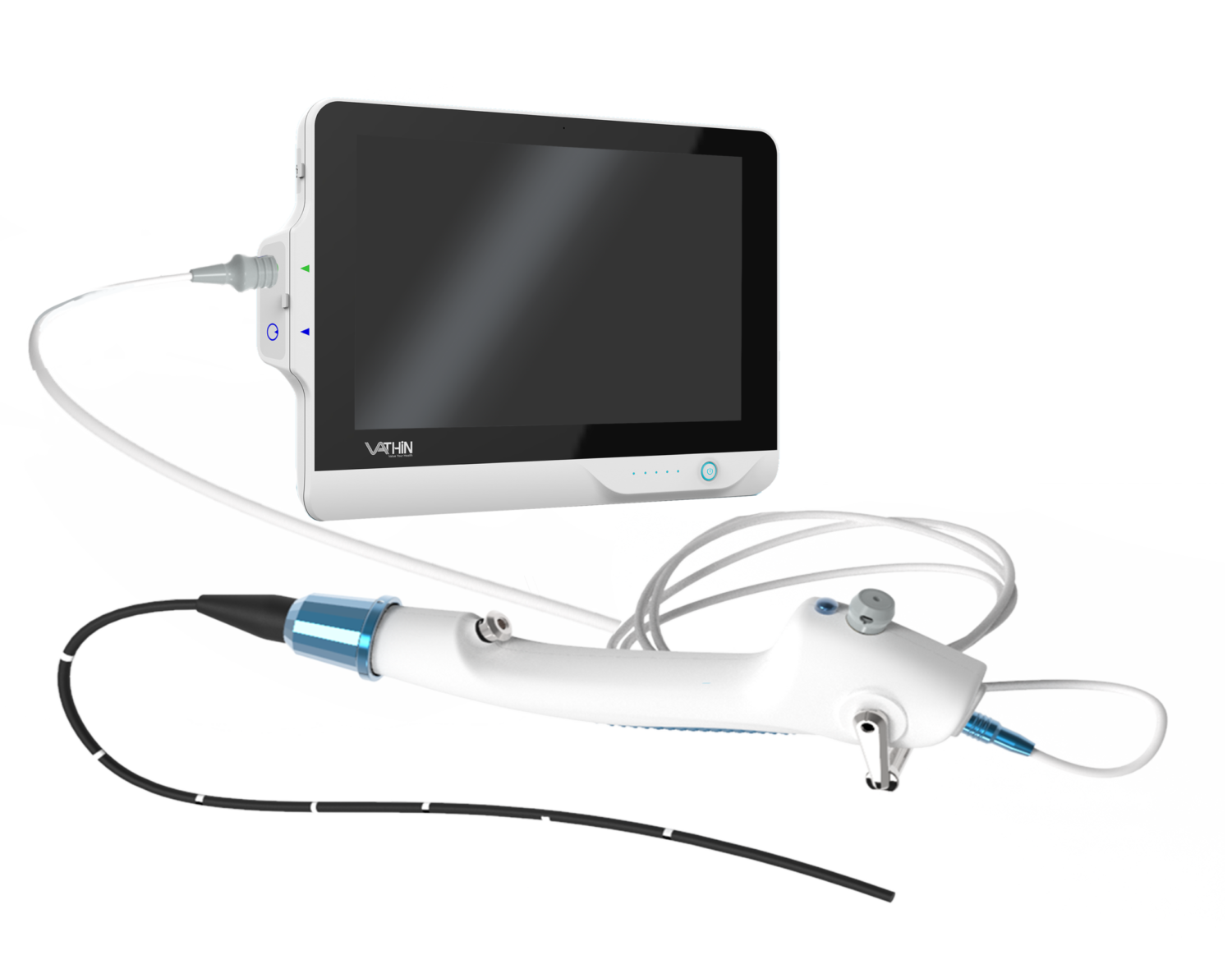 Endoscopy equipment and instruments rigid and flexible. Different
