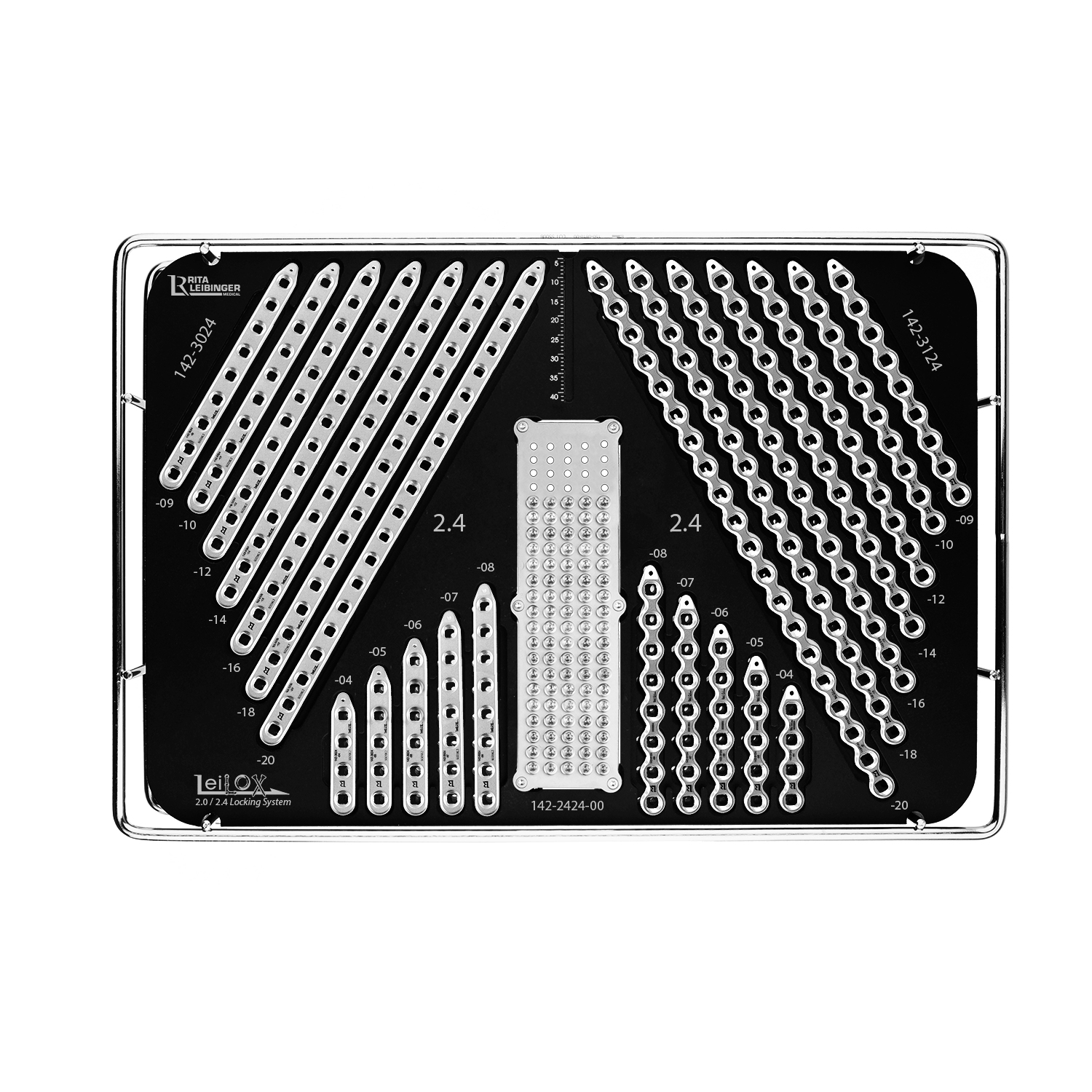 LeiLOX 2.4mm Locking Implants (Straight/Reconstruction)