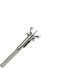 Equine Oval Cup Flexible Biopsy Forceps with Spike